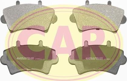 CAR PNT488 - Brake Pad Set, disc brake autospares.lv