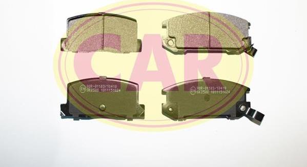 CAR PNT4201 - Brake Pad Set, disc brake autospares.lv