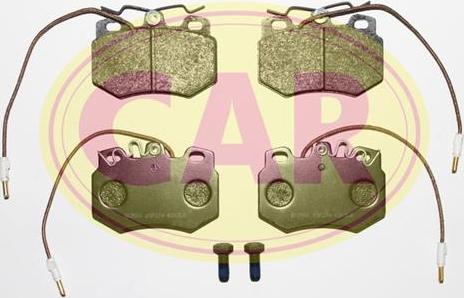 CAR PNT472 - Brake Pad Set, disc brake autospares.lv