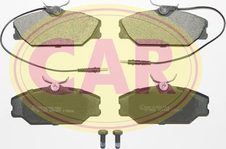 CAR PNT544 - Brake Pad Set, disc brake autospares.lv