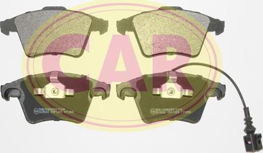 CAR PNT5021 - Brake Pad Set, disc brake autospares.lv