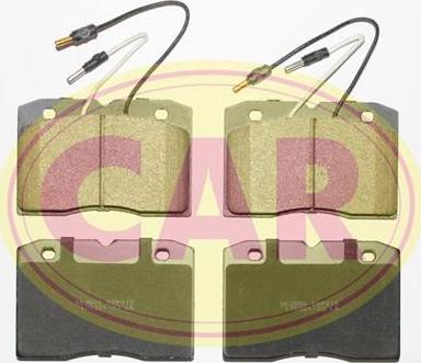 CAR PNT510 - Brake Pad Set, disc brake autospares.lv