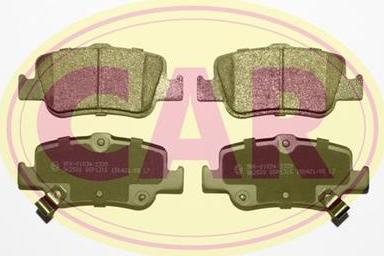 CAR PNT5131 - Brake Pad Set, disc brake autospares.lv