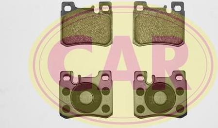 CAR PNT584 - Brake Pad Set, disc brake autospares.lv