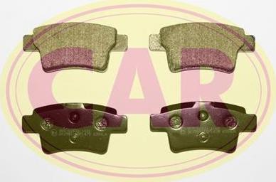 CAR PNT5741 - Brake Pad Set, disc brake autospares.lv