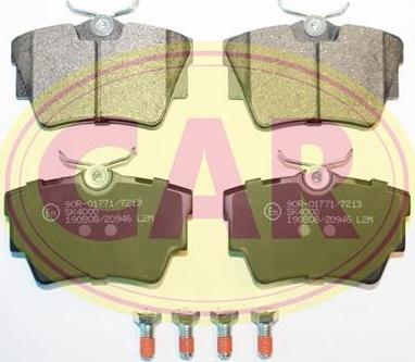 CAR PNT649 - Brake Pad Set, disc brake autospares.lv