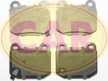 CAR PNT6501 - Brake Pad Set, disc brake autospares.lv