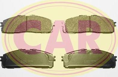 CAR PNT660 - Brake Pad Set, disc brake autospares.lv