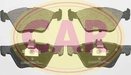 CAR PNT604 - Brake Pad Set, disc brake autospares.lv