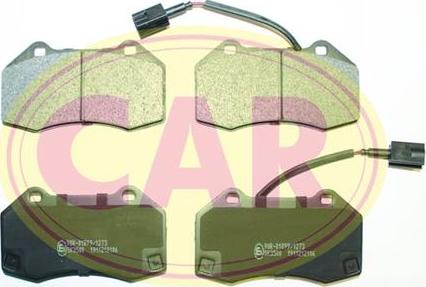 CAR PNT6012 - Brake Pad Set, disc brake autospares.lv