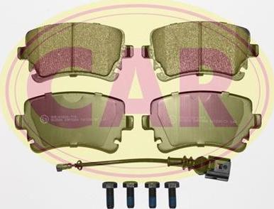 CAR PNT6021 - Brake Pad Set, disc brake autospares.lv