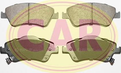 CAR PNT6131 - Brake Pad Set, disc brake autospares.lv