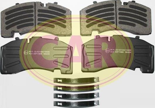 CAR PNT6811 - Brake Pad Set, disc brake autospares.lv