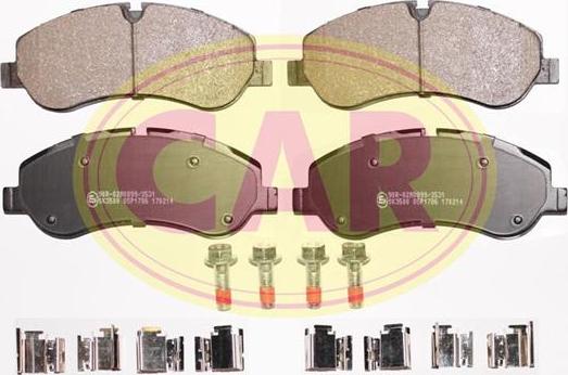 CAR PNT6871 - Brake Pad Set, disc brake autospares.lv