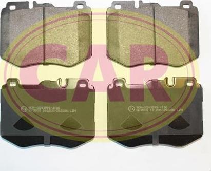 CAR PNT6302 - Brake Pad Set, disc brake autospares.lv