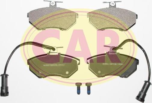 CAR PNT6311 - Brake Pad Set, disc brake autospares.lv