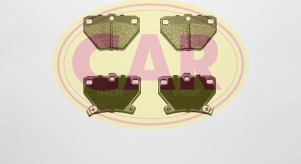 CAR PNT638 - Brake Pad Set, disc brake autospares.lv