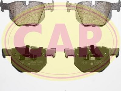 CAR PNT6741 - Brake Pad Set, disc brake autospares.lv