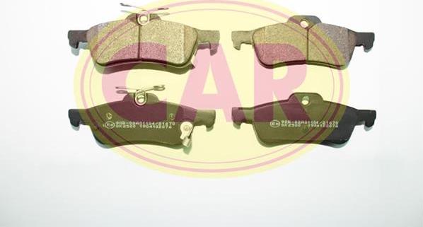 CAR PNT6702 - Brake Pad Set, disc brake autospares.lv