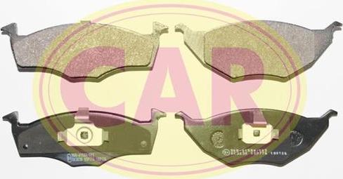 CAR PNT677 - Brake Pad Set, disc brake autospares.lv