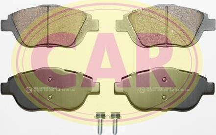 CAR PNT0951 - Brake Pad Set, disc brake autospares.lv