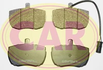 CAR PNT095 - Brake Pad Set, disc brake autospares.lv