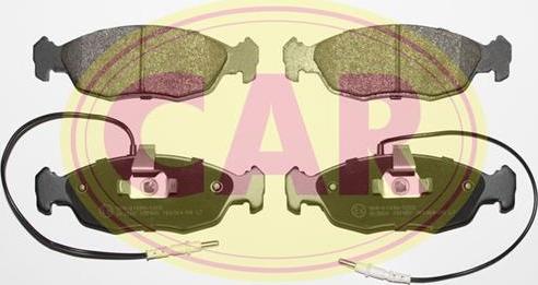 CAR PNT054 - Brake Pad Set, disc brake autospares.lv