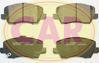 CAR PNT0602 - Brake Pad Set, disc brake autospares.lv