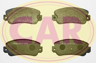 CAR PNT014 - Brake Pad Set, disc brake autospares.lv