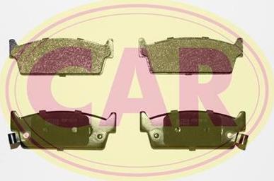 CAR PNT0101 - Brake Pad Set, disc brake autospares.lv