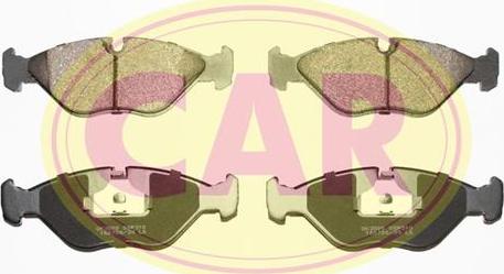 CAR PNT013 - Brake Pad Set, disc brake autospares.lv