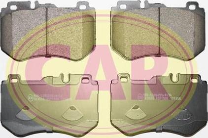 CAR PNT0891 - Brake Pad Set, disc brake autospares.lv