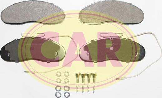 CAR PNT085 - Brake Pad Set, disc brake autospares.lv