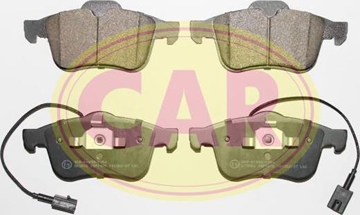 CAR PNT0741 - Brake Pad Set, disc brake autospares.lv