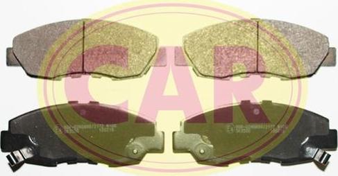 CAR PNT665 - Brake Pad Set, disc brake autospares.lv