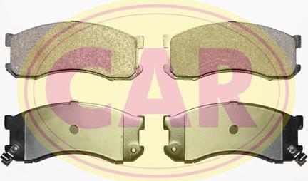 CAR PNT140 - Brake Pad Set, disc brake autospares.lv