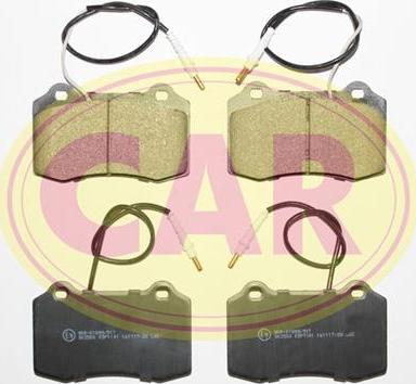 CAR PNT1411 - Brake Pad Set, disc brake autospares.lv