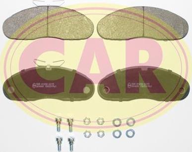 CAR PNT169 - Brake Pad Set, disc brake autospares.lv