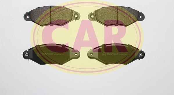 CAR PNT166 - Brake Pad Set, disc brake autospares.lv