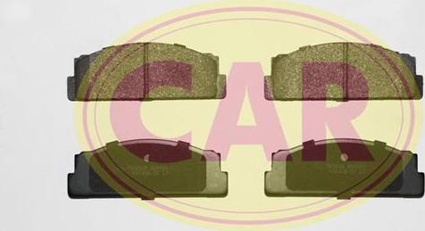 CAR PNT100 - Brake Pad Set, disc brake autospares.lv