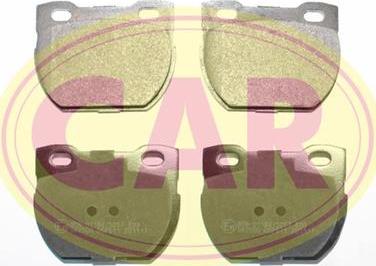 CAR PNT116 - Brake Pad Set, disc brake autospares.lv