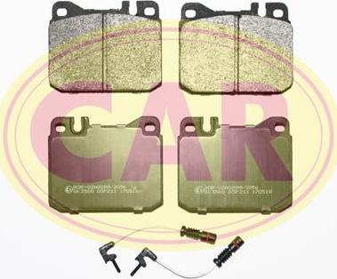 CAR PNT112A - Brake Pad Set, disc brake autospares.lv