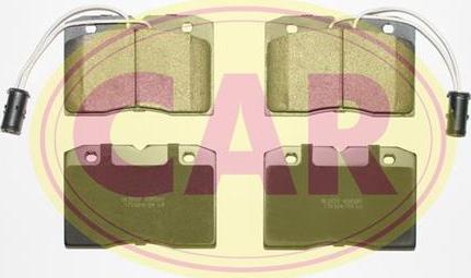 CAR PNT182 - Brake Pad Set, disc brake autospares.lv