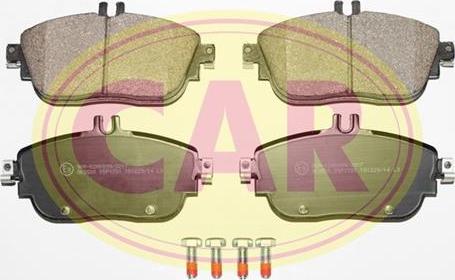 CAR PNT1871 - Brake Pad Set, disc brake autospares.lv