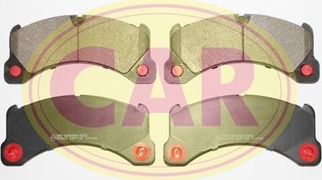 CAR PNT1371 - Brake Pad Set, disc brake autospares.lv