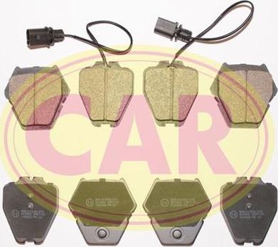 CAR PNT1211 - Brake Pad Set, disc brake autospares.lv