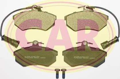 CAR PNT122 - Brake Pad Set, disc brake autospares.lv