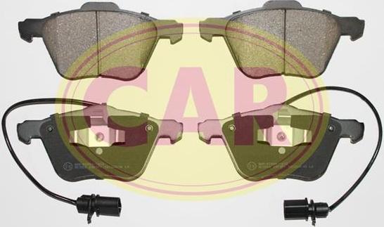 CAR PNT179 - Brake Pad Set, disc brake autospares.lv