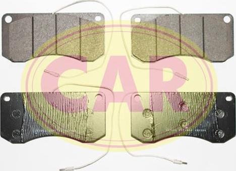 CAR PNT8411 - Brake Pad Set, disc brake autospares.lv