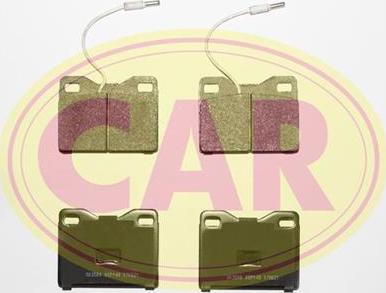 CAR PNT841 - Brake Pad Set, disc brake autospares.lv